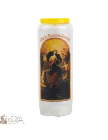 Velas Novena a María, la que Desata los Nudos  - Oración alemán 