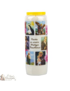 Candele Novene  di ringraziamento ai santi - Preghiera tedesco 
