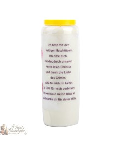 Candele Novene  di ringraziamento ai santi - Preghiera tedesco  2