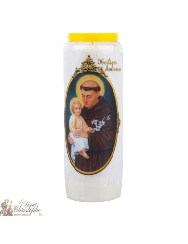 Velas Novena a San Antonio - Oración alemán 