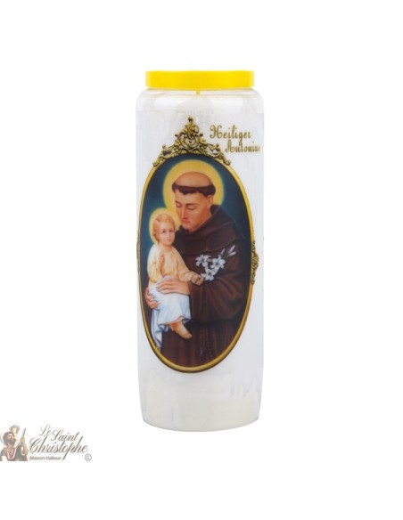 Candles Novenas for Saint Antony -  german  Prayer 