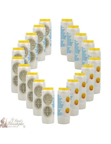 Candele Novene a La medaglia di San Benedetto - Preghiera tedesco 