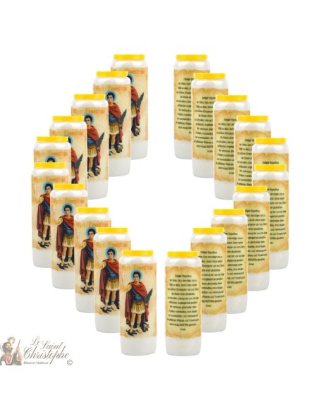 Velas Novena a San Expedito - Oración alemán 