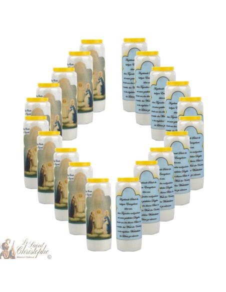 Candles Novenas to the Holy Family -  german  Prayer