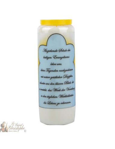 Velas Novena a la Sagrada Familia - Oración alemán 