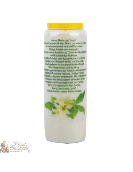 Candles Novenas to the Holy Family -  german  Prayer - 2