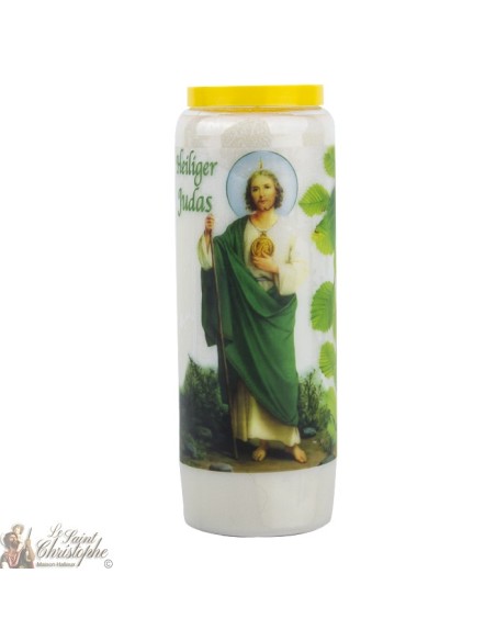 Bougies Neuvaines à Saint Jude - prière allemand 