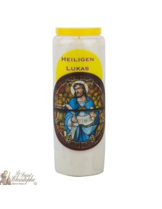 Bougies Neuvaines à Saint Luc - prière allemand 