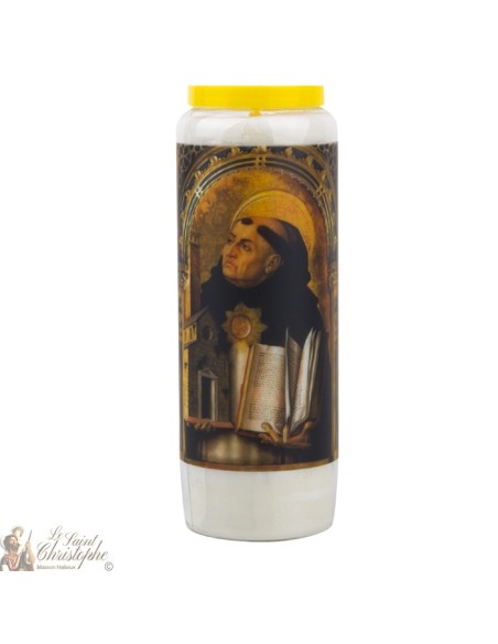 Candles Novenas to Saint Thomas Aquinas -  german  Prayer 