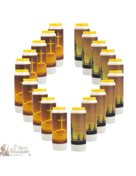 Candles Novenas " Your will " -  german  Prayer 