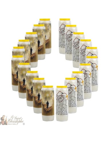 Candles Novenas " Father, bless us  " -  german  Prayer 