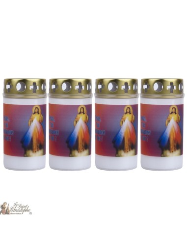 candele all'aperto angelo rosa per cimiteri