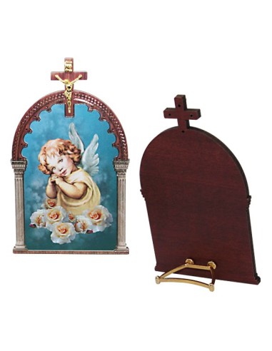 Engelsrahmen mit Kreuz