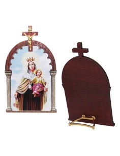 Virgin frame of the Scapular with cross