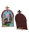Virgin frame of the Scapular with cross