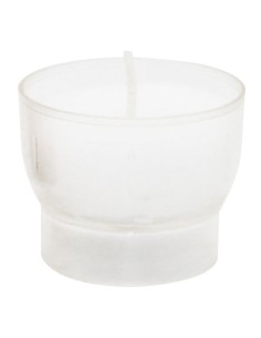 Weiße votive Nachtlichter - 4 Stunden