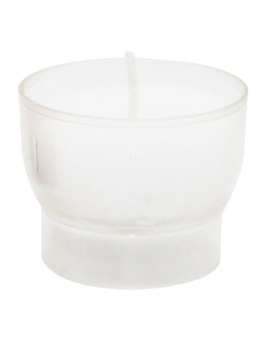 Veilleuses votives blanches - 4 heures