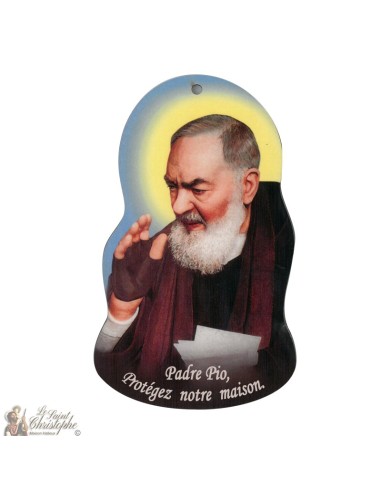 Wall plate - Padre Pio 