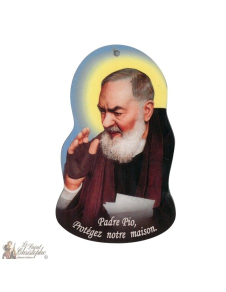 Wall plate - Padre Pio 
