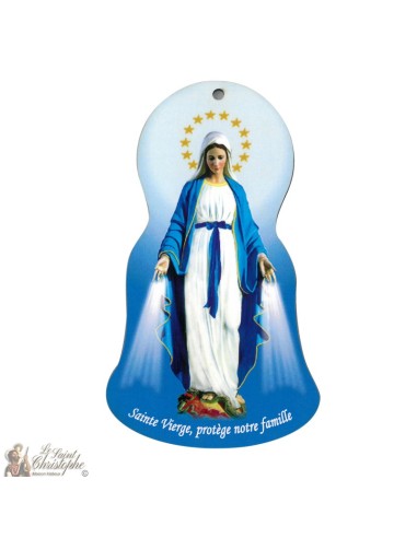 placa de pared - virgen milagrosa