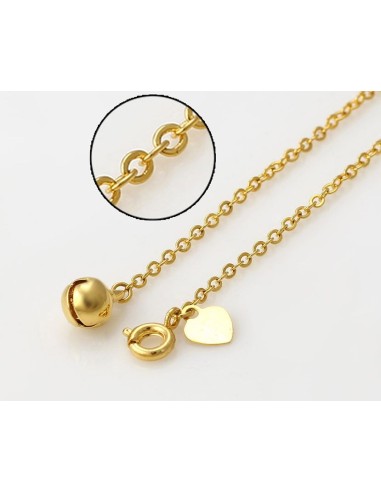 Chaine pied petites croix 