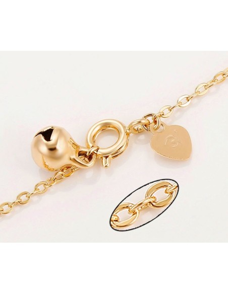 Chain foot small crosses