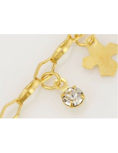 Chaine pied petites croix  2