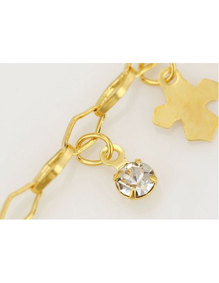 Chain foot small crosses