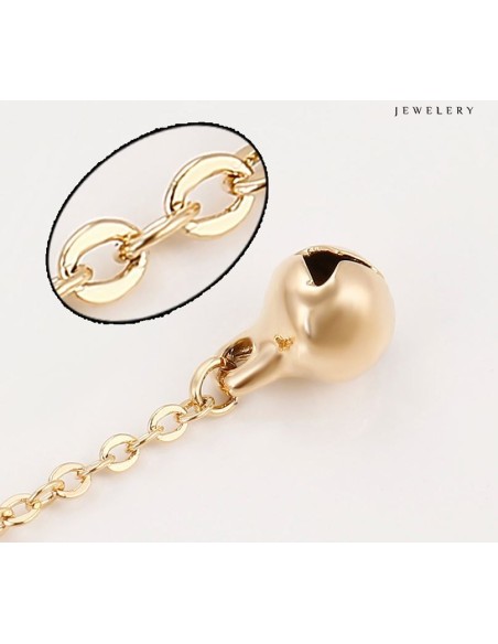 Chaine pied petites croix et étoiles