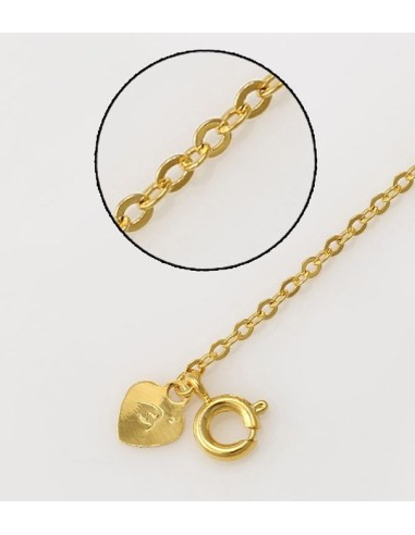 Chain foot small crosses and stars