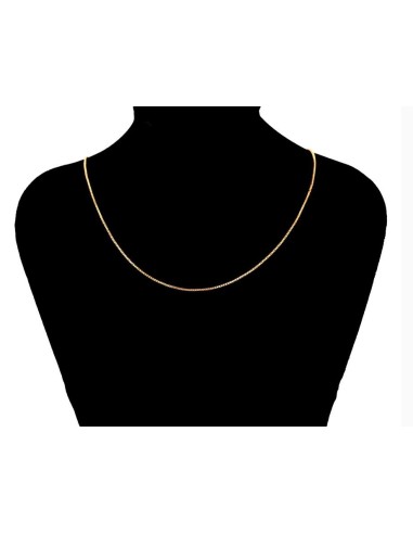 Catena placcata oro 18 K - 50 cm