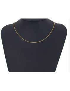 Gold plated 24 K chain - 45 cm