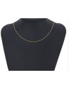 Gold plated 24 K chain - 45 cm