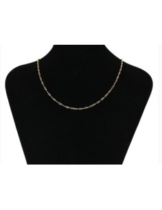 Vergulde 24 K - ketting - 50 cm