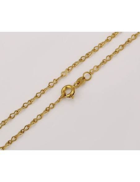Gold plated 24 K chain - 50 cm