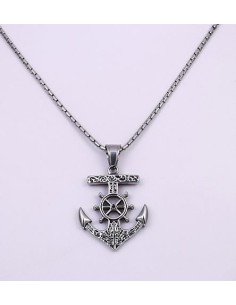 Stijlvol Kruis hanger - Zilver