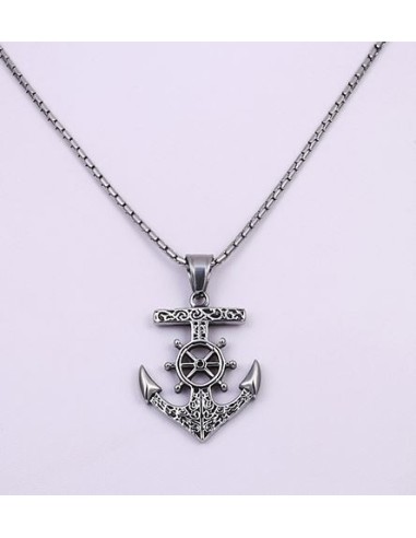 Stilvolle Kreuz Anhänger - Silber