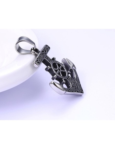 Stijlvol Kruis hanger - Zilver