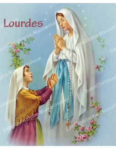 Aufkleber - Marie, die die Knoten löst - 10X13cm