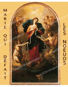 Sticker - Mary Untier of Knots - 10X13cm