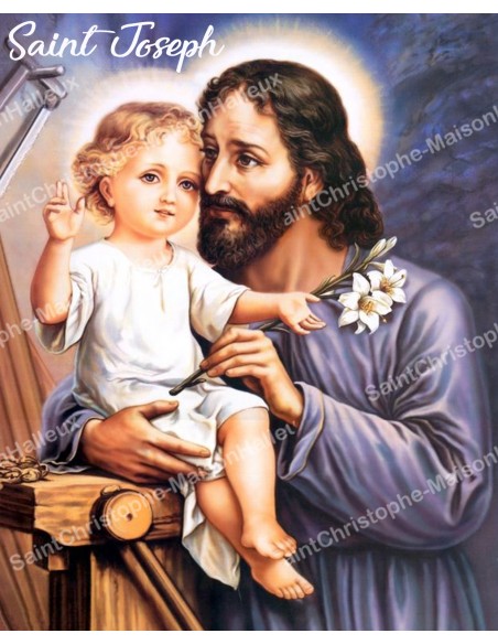 Sticker - Saint Joseph - 10X13cm