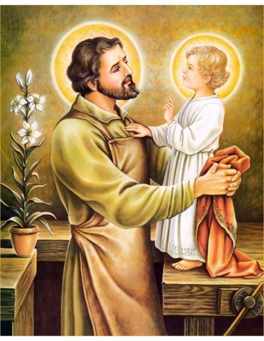 Sticker - Saint Joseph - 10 X 13 cm
