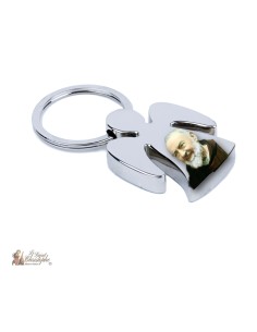 Sleutelhangers Angel met Sint Kristof 