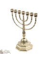 Candlestick Menorah copper - 23 cm