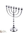 Candelabro de plata Menorah - 25 cm
