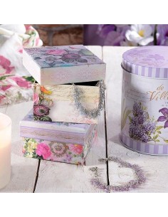 Vintage gift box - flowers 2