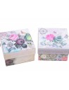 Boite cadeau Vintage - fleurs 