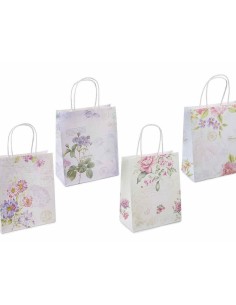 Sac cadeau Vintage - fleurs 