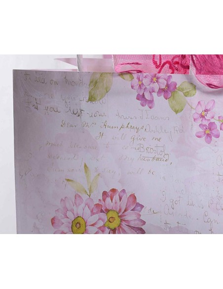 Vintage Geschenktüte - Blumen