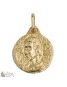 Medal St Joseph verguld - 15 mm